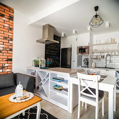 아파트 Apartament Ceglany Komin 오스트로다